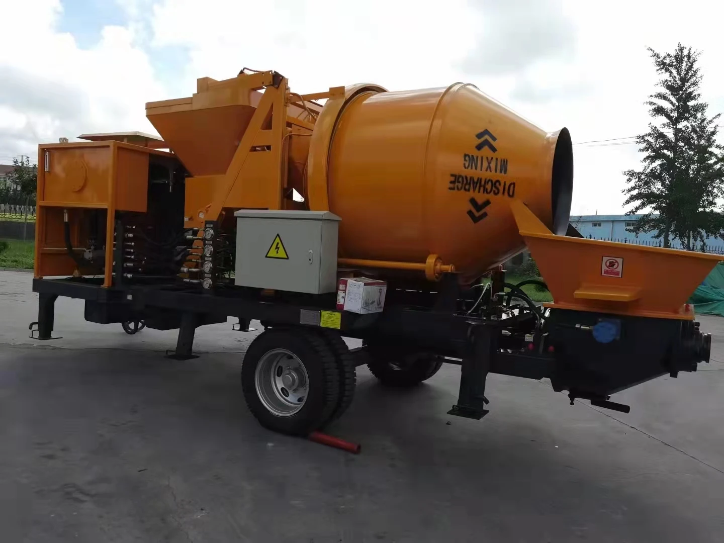 Concrete Mixer Pump Diesel Concrete Mixer Machine Concrete Pump