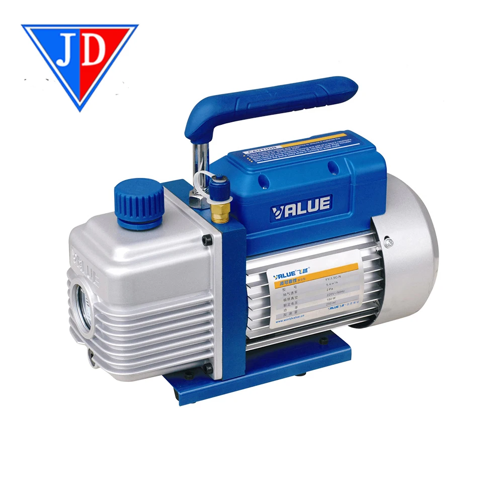 Rotary Vane Vacuum Pump 8.48 CFM 3/4HP 1-Stage HVAC Anti-reflux Air Refrigerator 