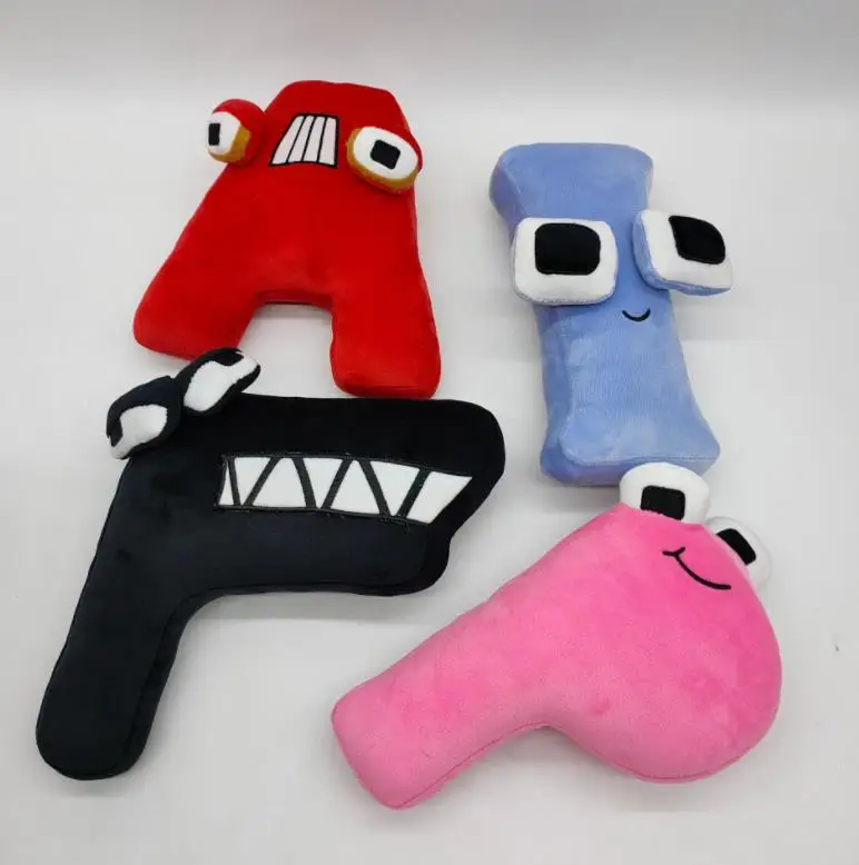 Custom Alphabet Lore Plush Kid Education Interactive Toys Plush Alphabet Lore