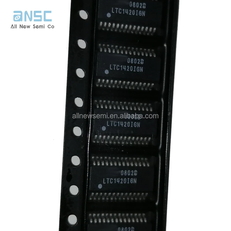 Hot sale Original LTC1420IGN#TRPBF IC ADC 12BIT PIPELINED 28SSOP 12 Bit Analog to Digital Converter 1 Input 1 Pipelined 28-SSOP