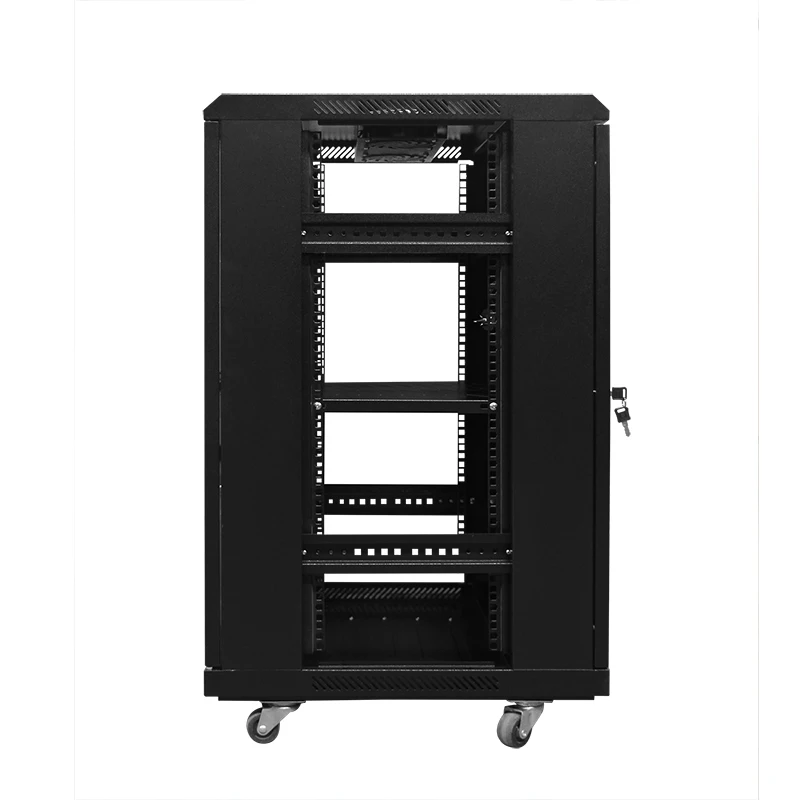 Vcom 19 Inch Data Center Server Rack 22u On Wheels Floor Standing ...