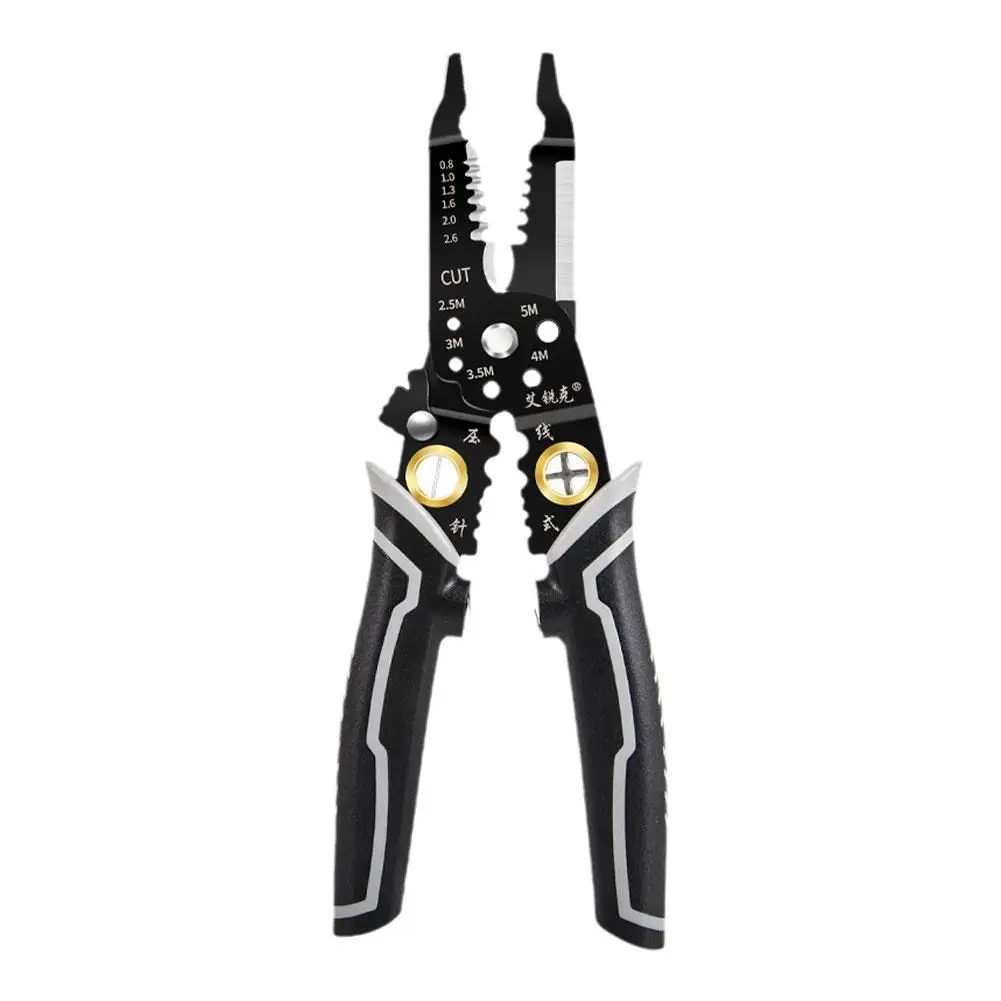 Electrician's Choice Copper Wire Stripper & Splitting Tool with Clamping Feature for Electrical Equipment