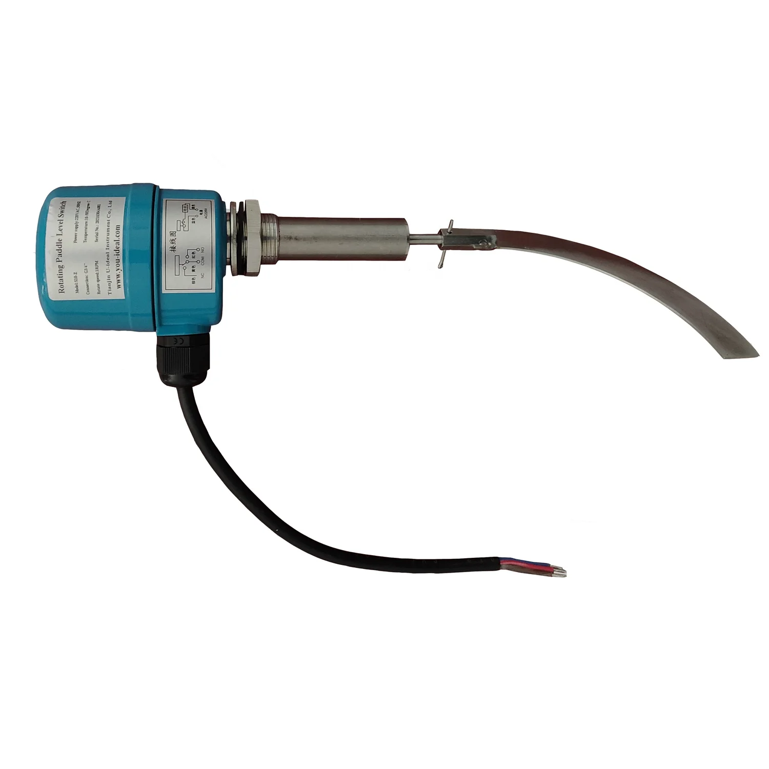 Level Measurement Indicator Rotary Paddle Level Switch G1''thread