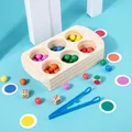 newest colorful beads clip toy kids