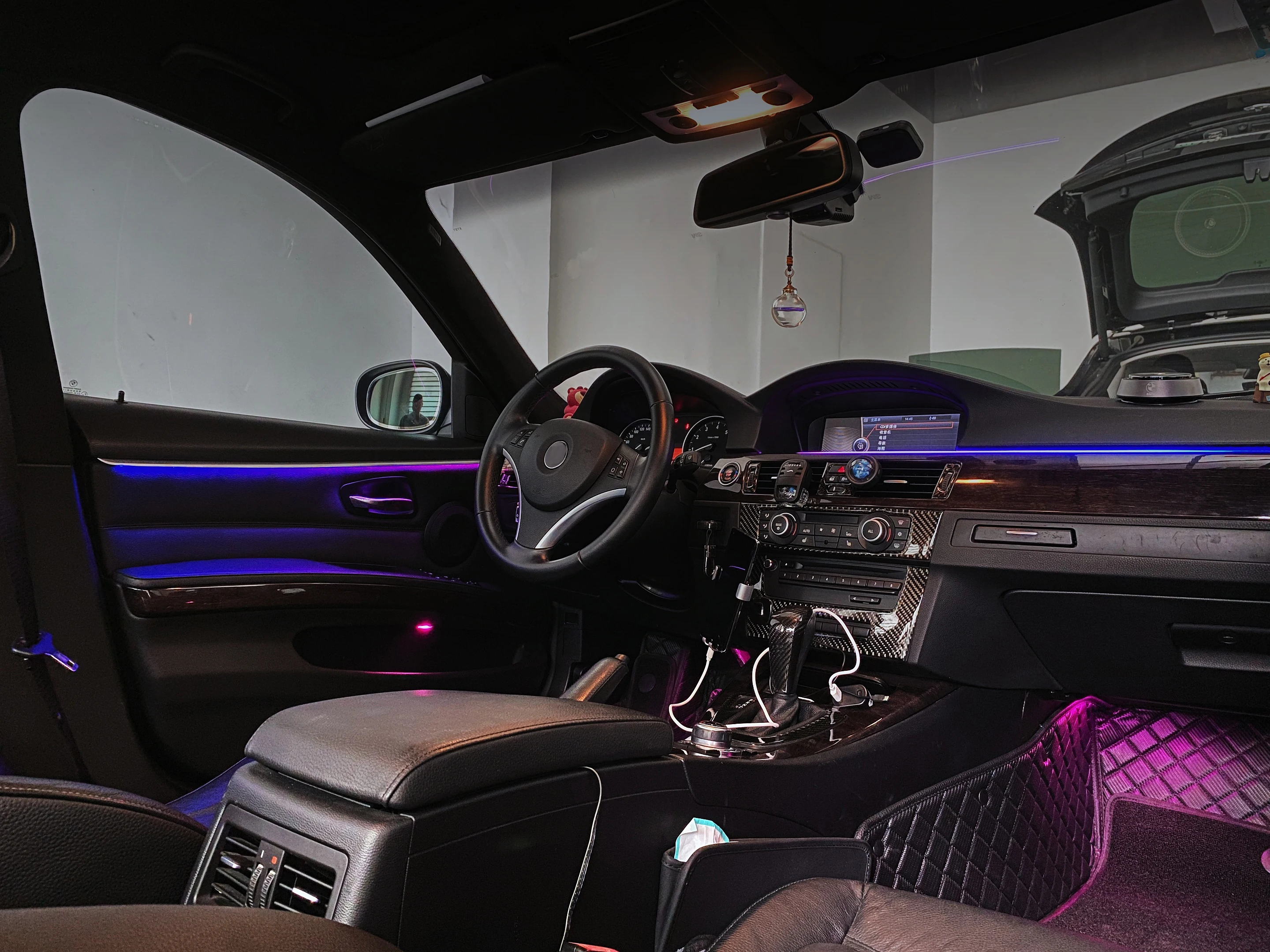 RTechnologyUK Blue LED Interior Light Upgrade Kit For BMW E91 3 Series Estate (2004-2012)