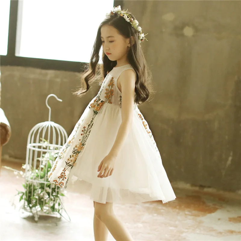 China Express Wholesale Princess Kids Modern Party Dress Girls Dresses for  Children's Clothing Taobao