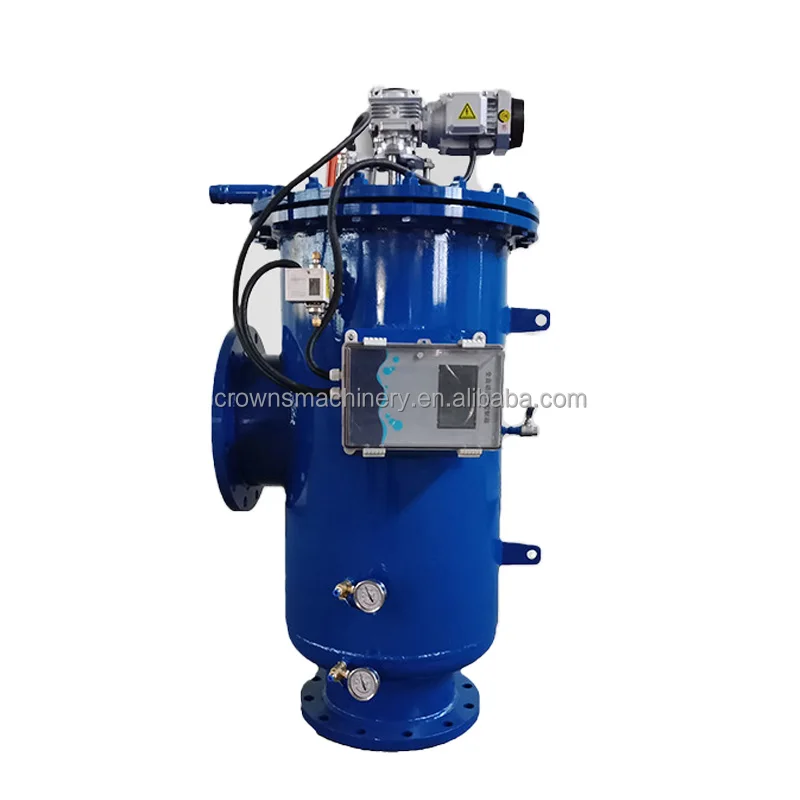Industrial Automatic Cleaning Water Treatment Filter Machine Self Cleaning Filter