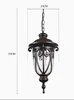 Lampadario centrale nero