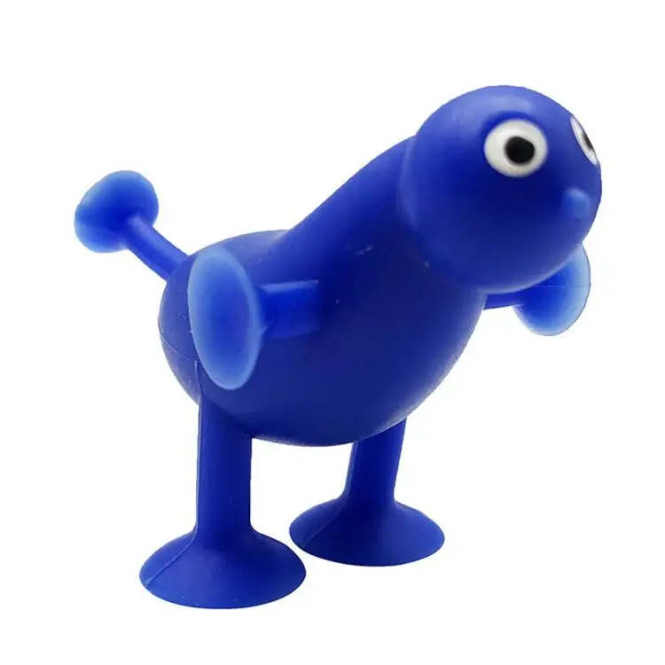 ZQX211 Silicon Sucker Other Toy Animal Promotional Small Toys for Kids Gift Set