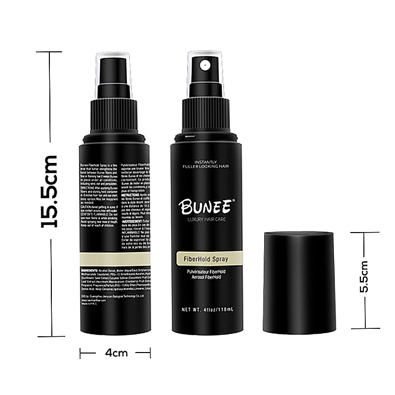 120ml BUNEE New Arrival Hair Spray Style Extra Strong Man Fiberhold Mist Fixing