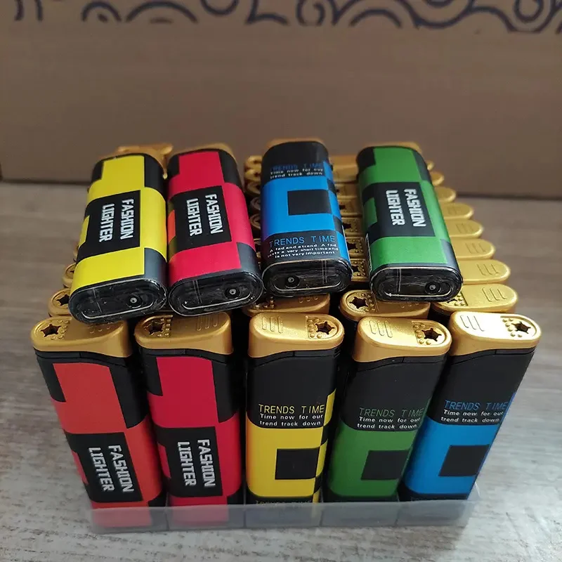 Custom Logo Personalized Cigar Lighter Blank Jet Flame Custom Printed