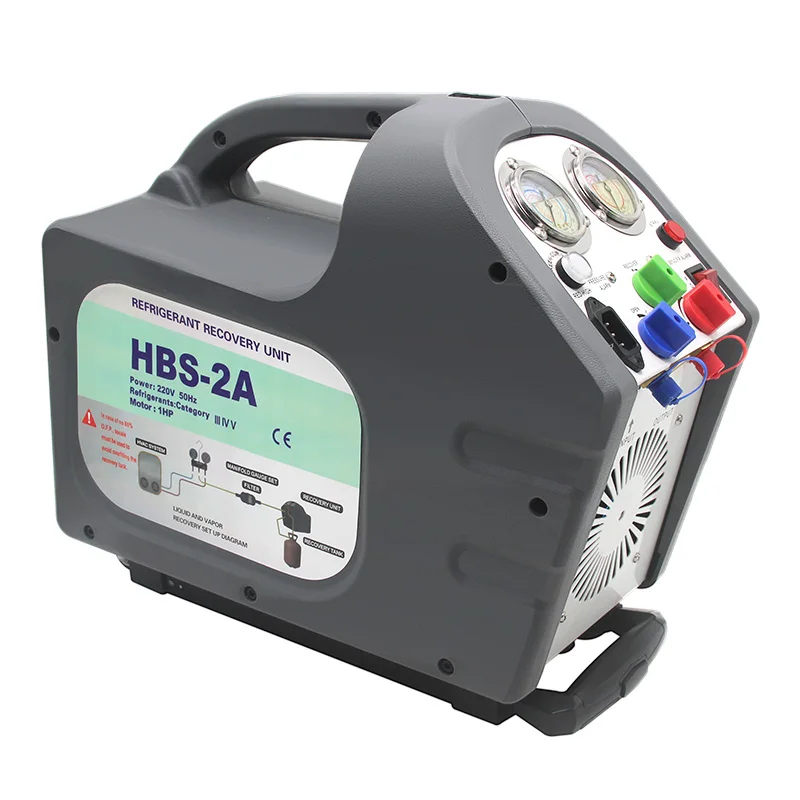 HBS Refrigerant Recovery Machine HVAC Single Cylinder Refrigerants Recovery Device