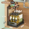 Adjustable Height L-Shelf Black