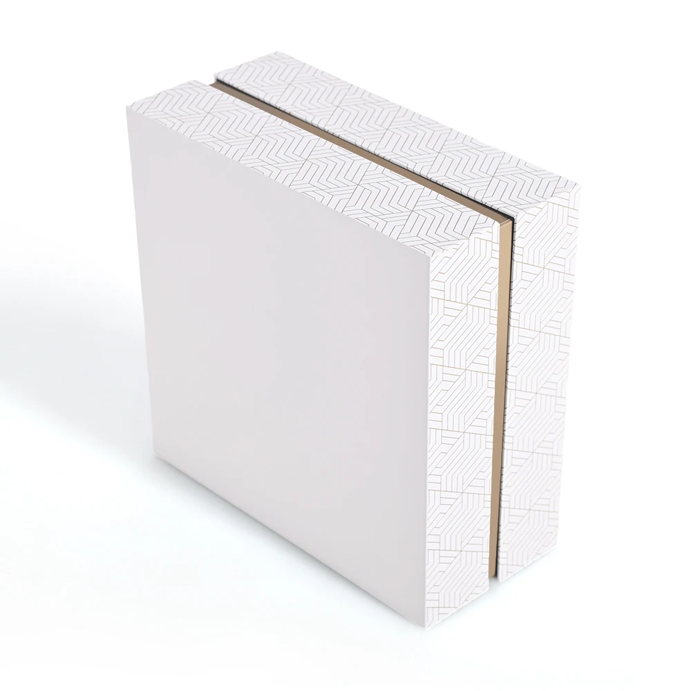 Reusable Manufacture Custom Design 2 Piece Rigid Cardboard Luxury Removable Lid and Base Packaging Gift Box