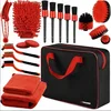 Ensemble rouge 19 pièces