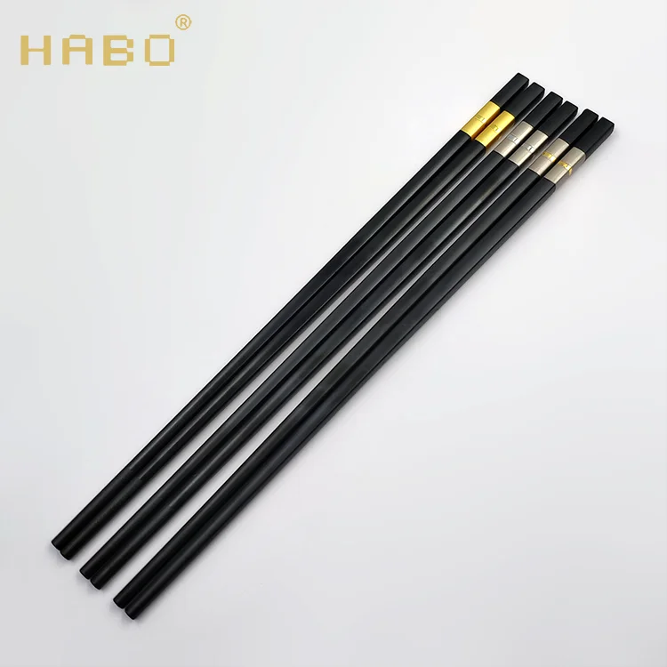 Linear Decoration Gorgeous Chinese Japanese Reusable Baby Chopsticks for