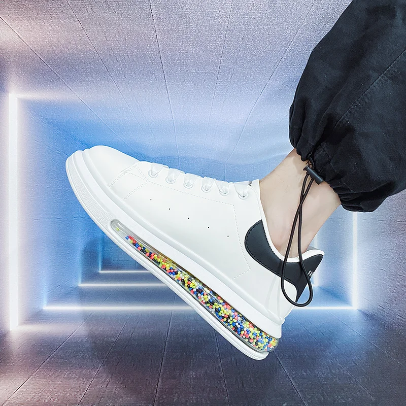 Lightweight Fashion Rainbow Jogging Casual Sneakers for Men