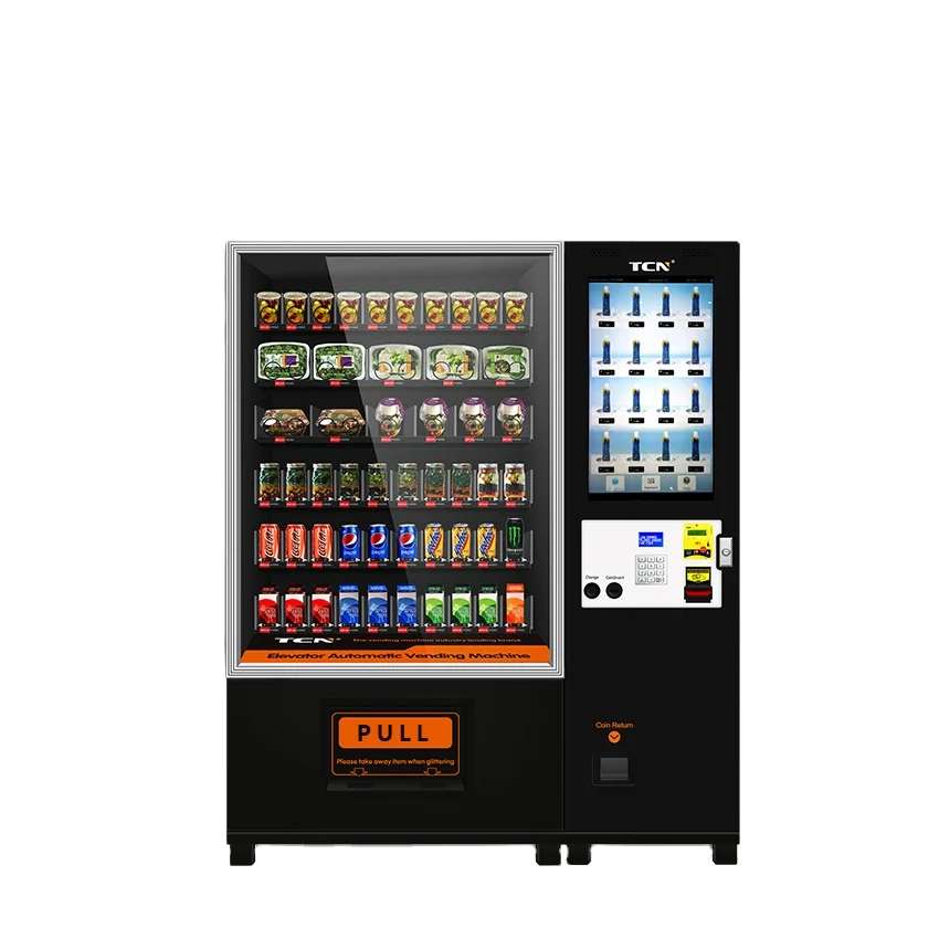 Китайские аппараты. TCN 11l вендинг. Вендинговый аппарат с монитором м11. Automatic Vending Machines. Снековый торговый автомат конвейерный.