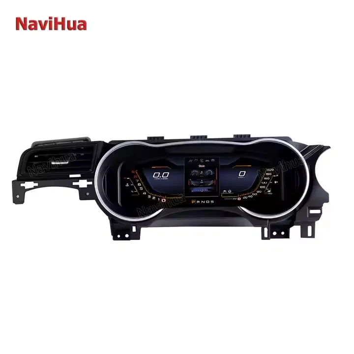 NaviHua Virtual Cockpit 12.3 Inch Cluster for Ford Mustang 2015 2020 Meter LCD Instrument Digital Cluster Dashboard Automotive