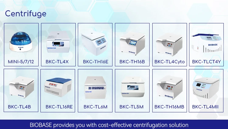 Biobase China Table Top Low Speed Centrifuge Bkc-tl5b Lcd Screen Real ...