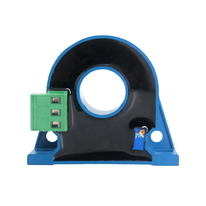 DC Current Sensing Switch 0-50A/0-100A 4-20ma Perforated DC Ampere Switch Din DC Current Sensor Induction Switch Hall Sensor