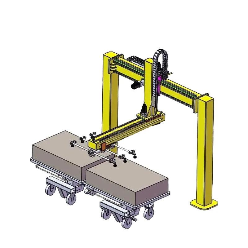 Double Column Manufacture Robotic Gantry Palletizer Machine Automatic ...