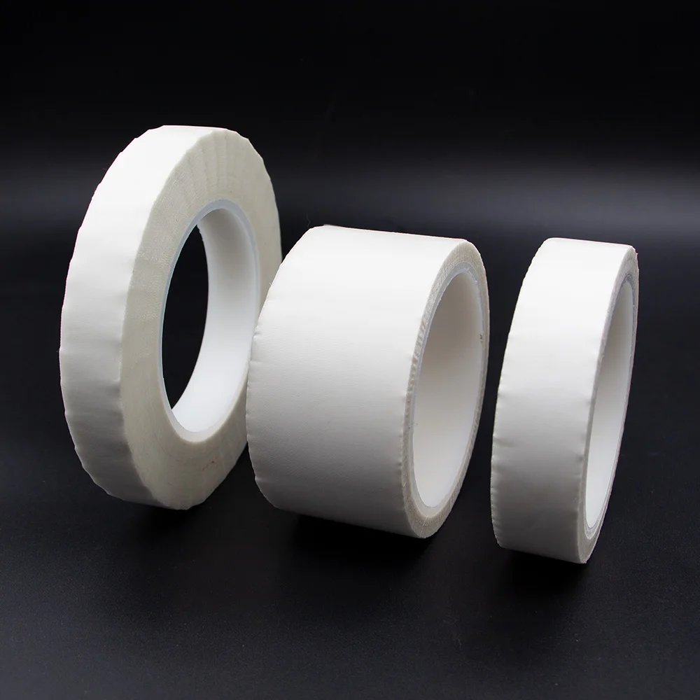 High Temperature Resistant 300 Degrees H-class Motor Glass Cloth Tape Single Sided Fiberglass Electric Insulation Silicone Tape
