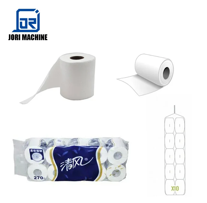 Converting Toilet Tissue Paper Making and Cutting Machinery for Sale