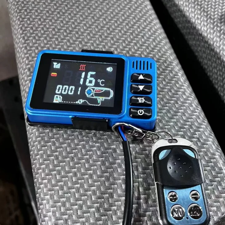 2023 Lcd Distant Control Parking Heater Parts Lcd Switch with Remote Control for diesel air Car Heater Knob Digital Switch