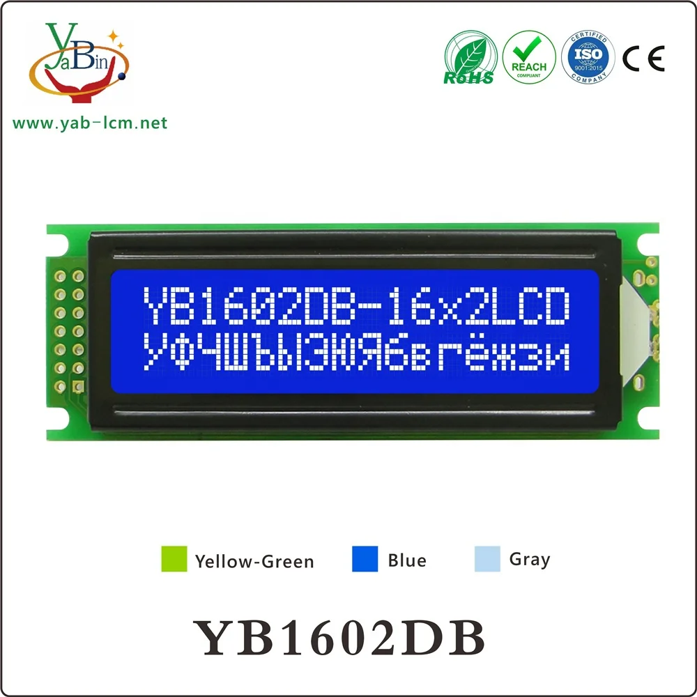 14 Pin Parallel Interface Monochrome Character Lcd Display 16x2 - Buy  Character Lcd Display 16x2,Character Lcd Display,Lcd Display 16x2 Product  on 