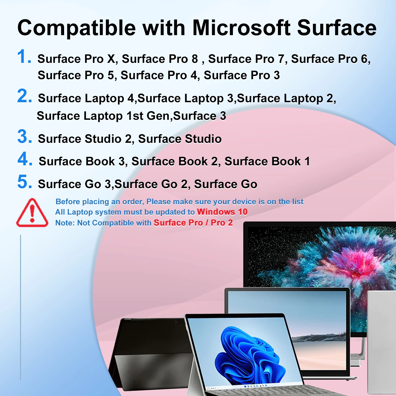 Palm Rejection Surface Pen On Non Surface Device Metapen Stylus