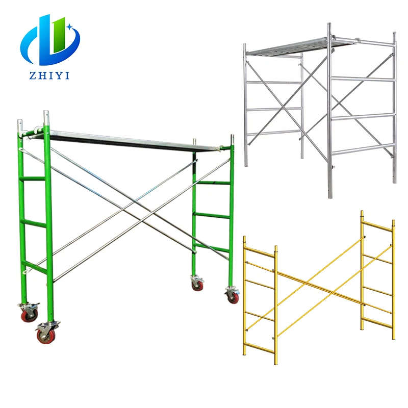 Building Construction Scaffold Material Tools Scaffoldings Ladder Scaffolding Items Parts Telescopic h Beam Jack Used Scaffoldin