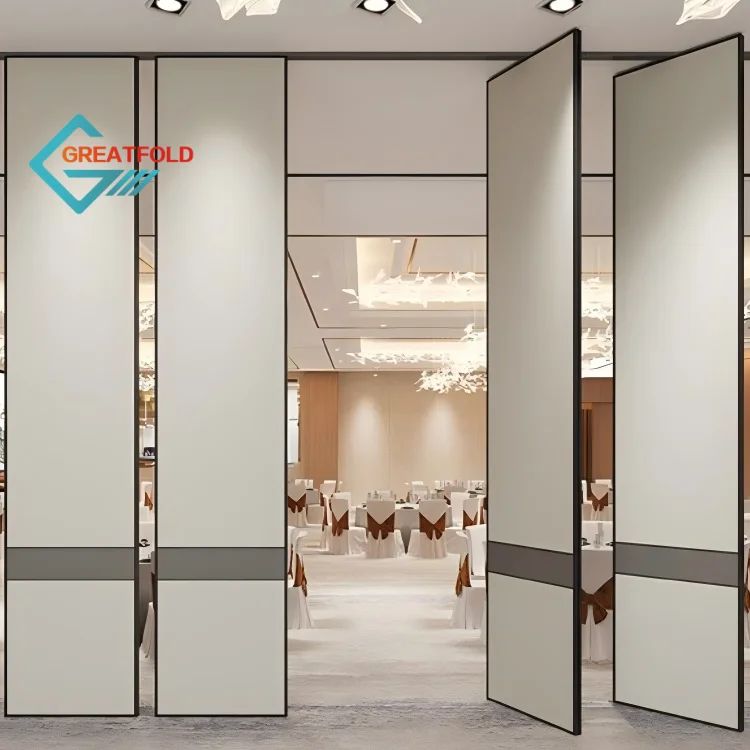 Modern Operable Wall Partition for Gymnasium Mobile Sliding Wall can be used Basketball Court Schools Hospitals for Stadium Gym