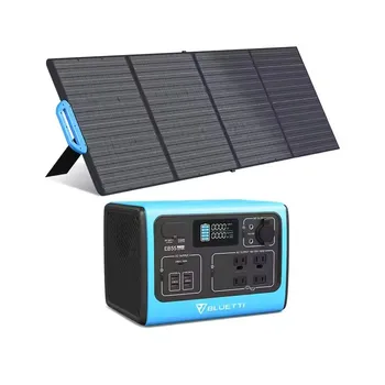 EB55+PV120 Solar Panels Alternator Movement Portable Energy For Critical Situation Lifepo4 Energy battery lithium