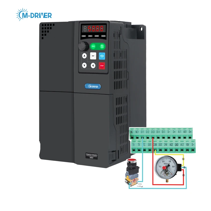 25HP частотно-регулируемым приводом преобразователь 3-фазный 380 В Частота вариатор для 18.5kw сточных вод