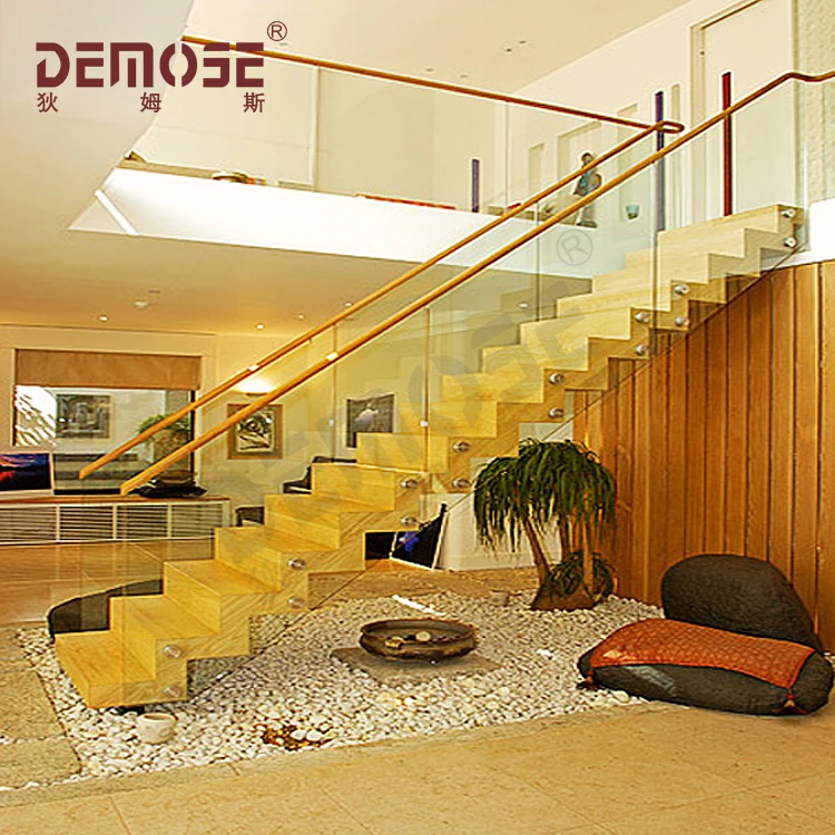 Сборная компактная Маленькая деревянная лестница в стиле лофт