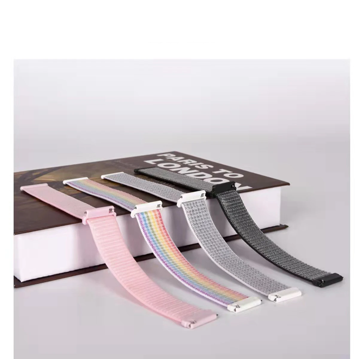 Ремешок нейлоновый для Samsung Galaxy Watch 4 Gear S3 44 мм 46 мм, плетеный спортивный браслет для наручных часов, 20 мм 22 мм