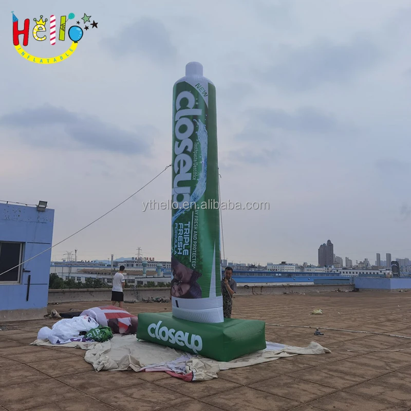 Promotional Advertising Inflatable Toothpaste for Display