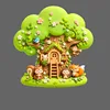 Casa del árbol para animales