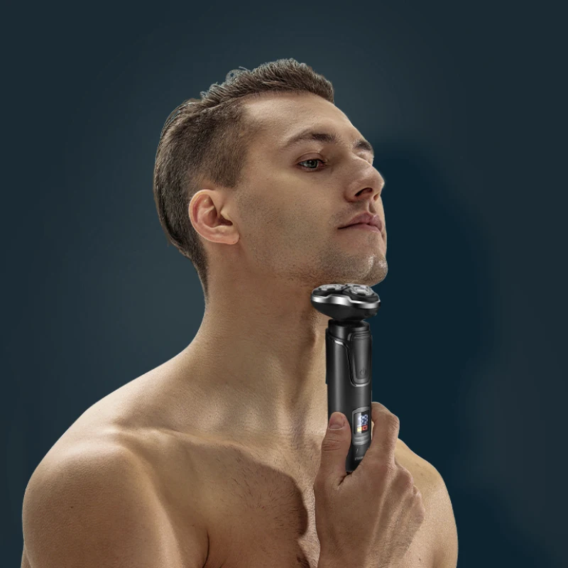 4D Multifunctional 3 in 1 Electric Shaver Razor Cordless Beard Trimmers Grooming Waterproof USB Rechargeable Nose Hair Trimmer