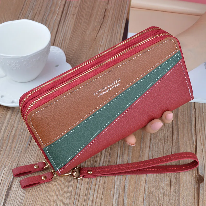 High Quality Women PU Leather Wallets Girls Coin Card Holder Ladies Zipper  Purse Fashion Wallet for Lady - China Wallet and Card Holder price