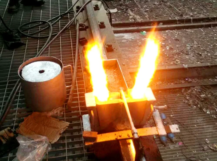 product-552-410 Rail Aluminum Heat Welding