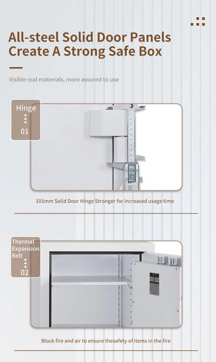 CEQSAFE Fireproof Safe Box New Hot Selling Wholesale Home Hotel Security Fire Proof Safe manufacture