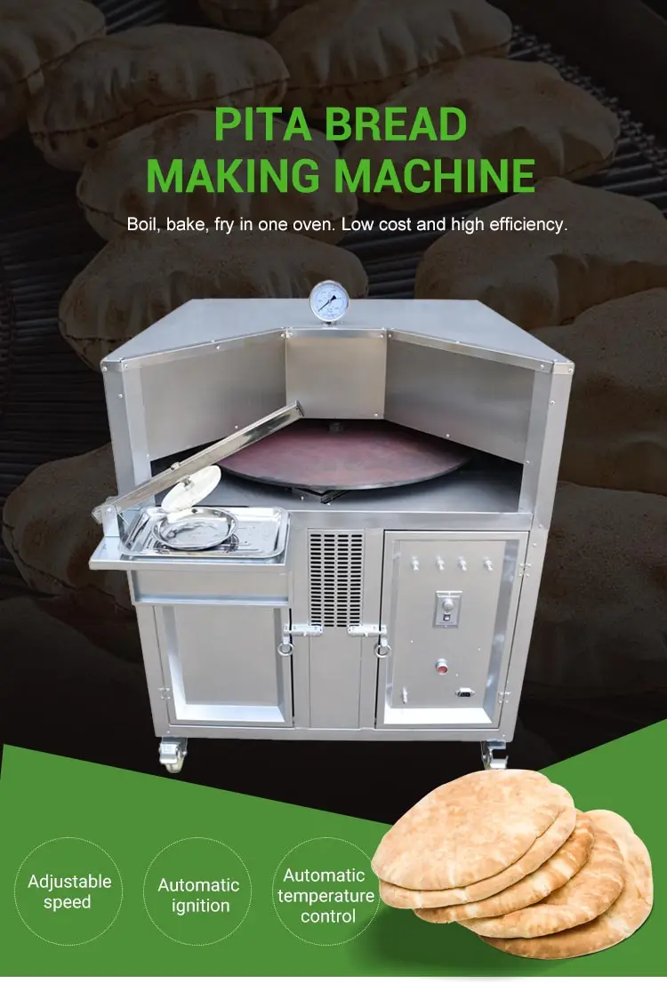 Pita 60 - PitaOven- Pita Bread, Tortilla, Naan Bread Oven- Natural Gas-  German Burners