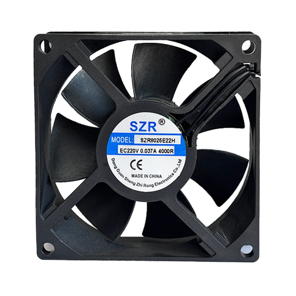 Industrial High-speed Plastic Radiator, 8025, Axial, Brushless - detail 6