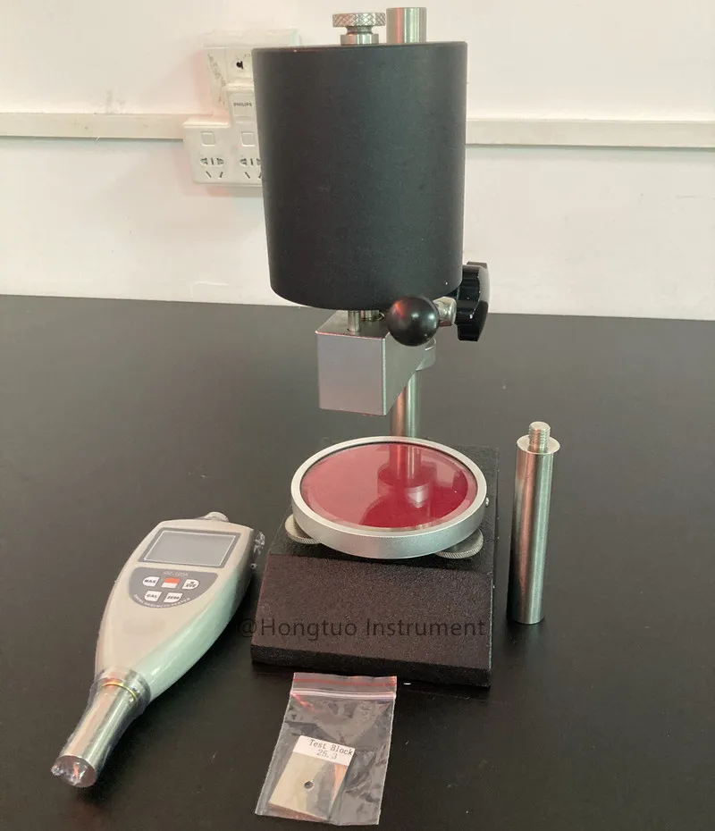 Din53505 Astm D2240 1so 7689 Jis K7215 Digital Shore D Hardness Tester