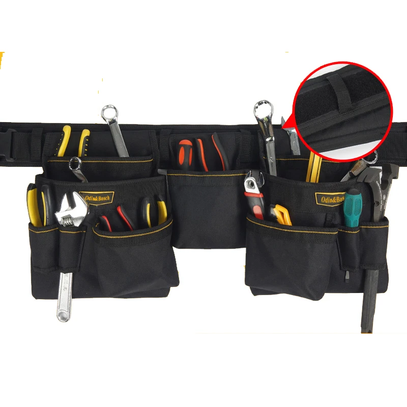 Nylon Canvas Leather Polyester Tool Belt Rolling Roll Up Folding 