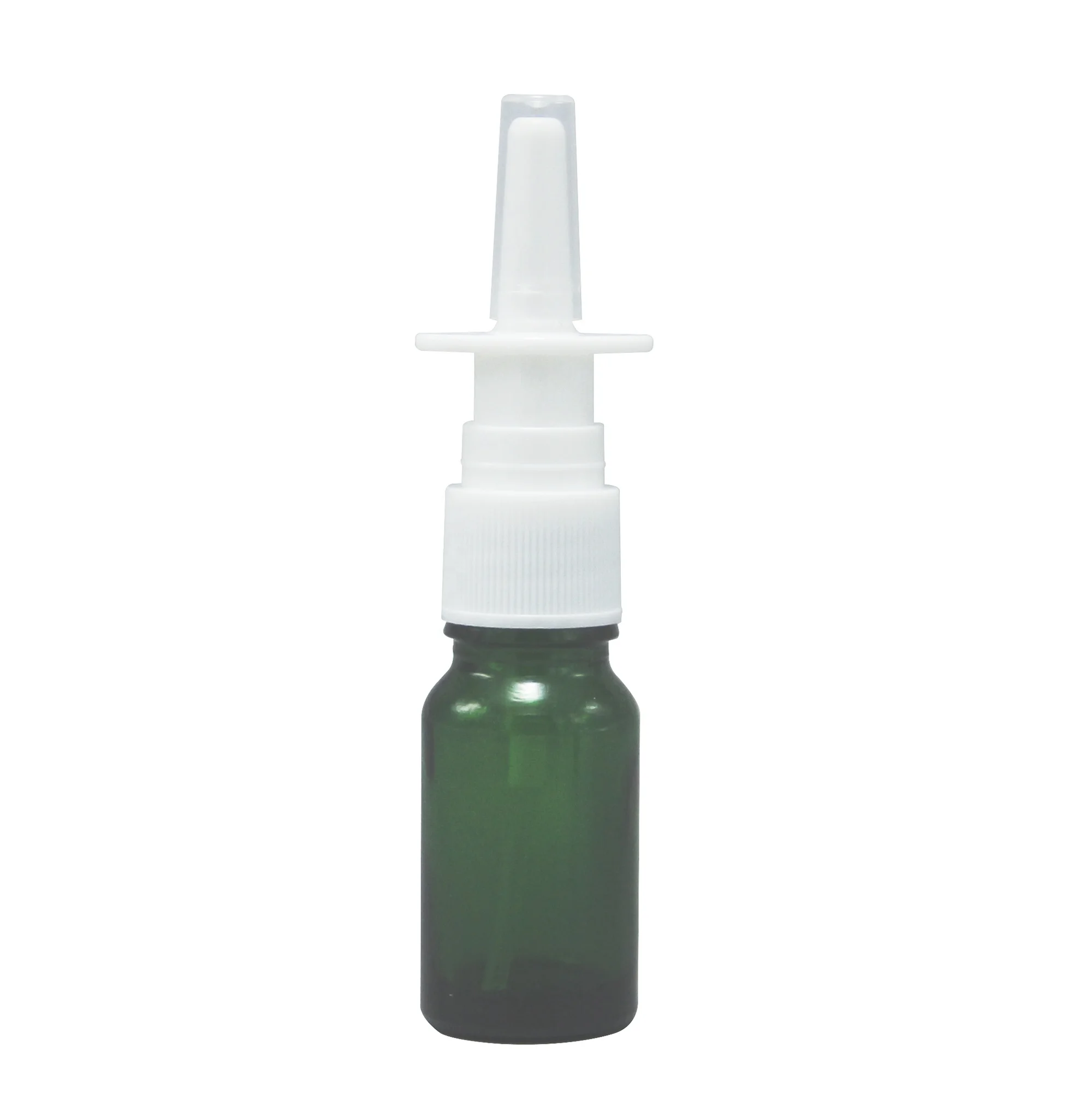 RTS 10ml 1/3 OZ Blue Glass Material Empty Nasal Spray Bottles in Stock