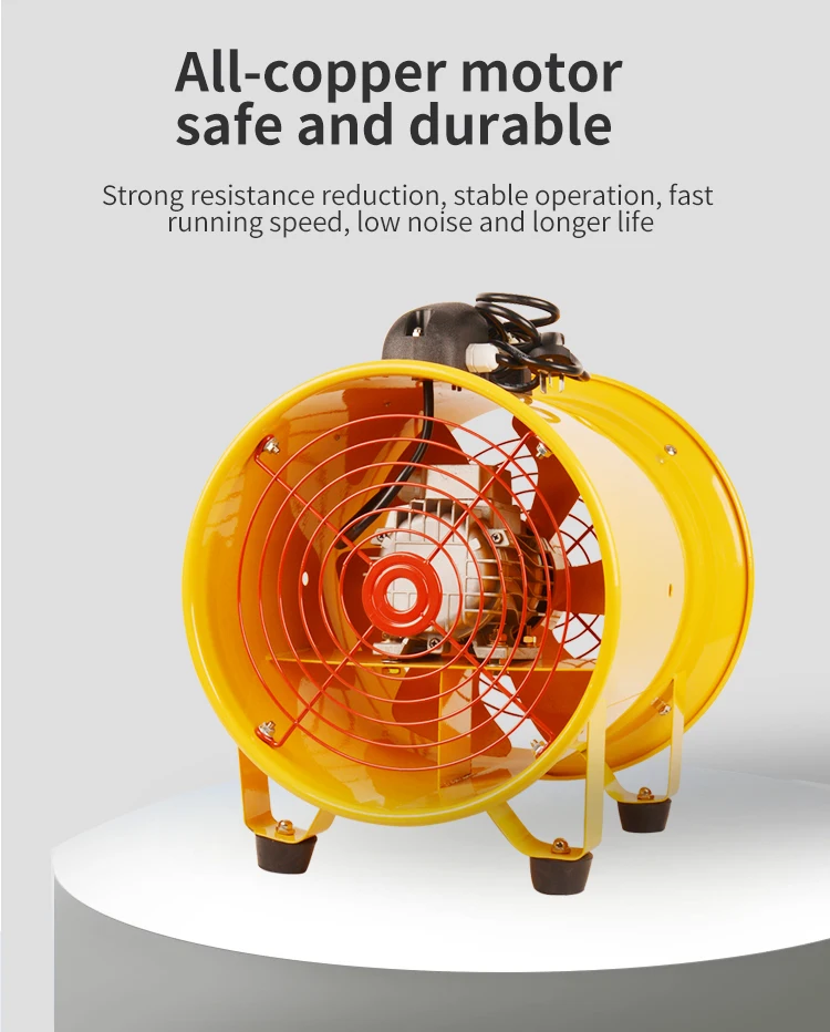 Axial Flow Ventilation Fan, Explosion-Proof, Portable - detail 6