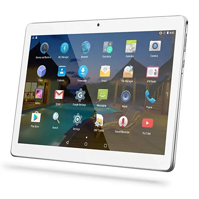 10 Inch MTK6582 Android Tablet Quad Core 1GB 16GB Dual SIM Cards 3G Tablet PC